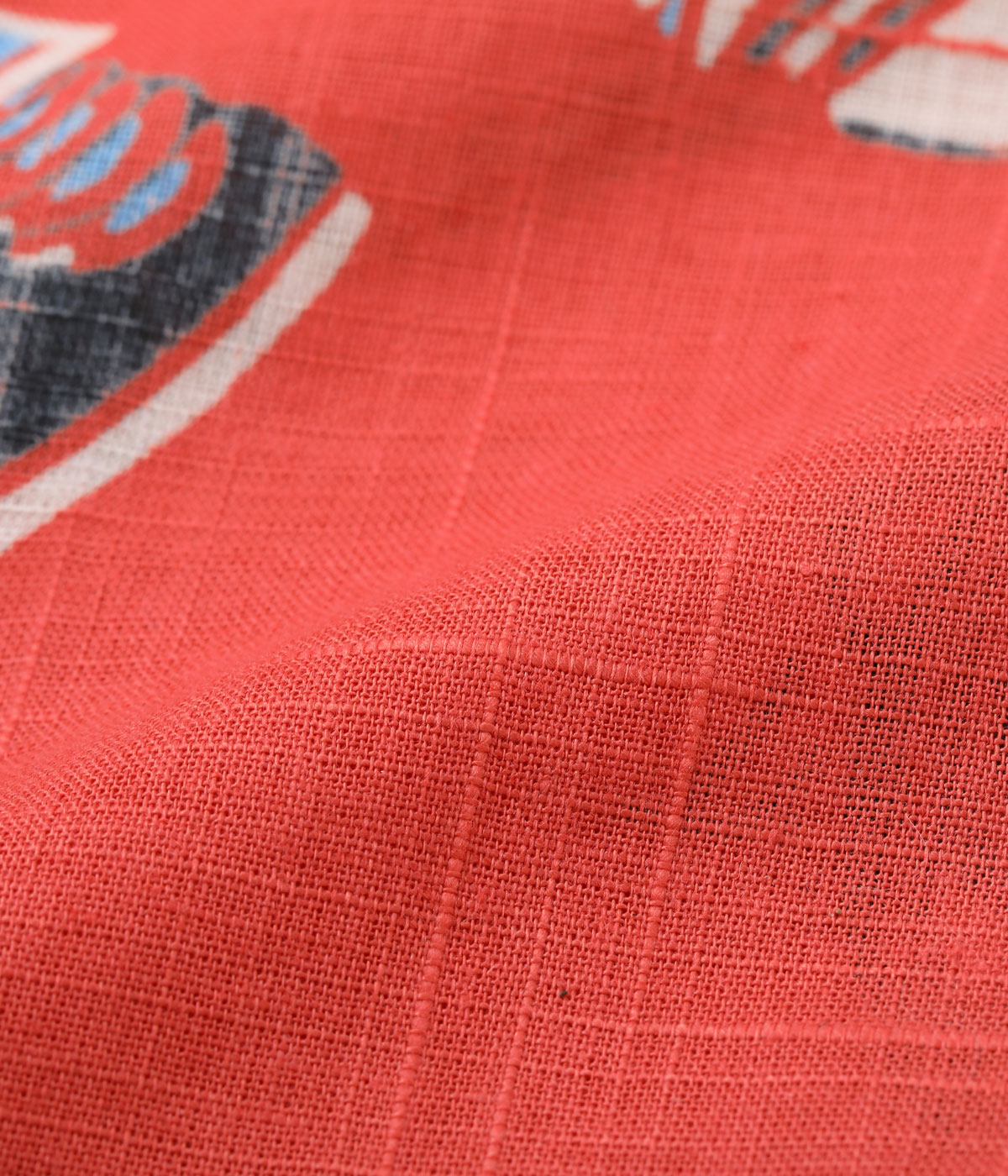 Lot No. SS39502 / COTTON LINEN SLUBYARN OPEN SHIRT ��NATIVE MASK��