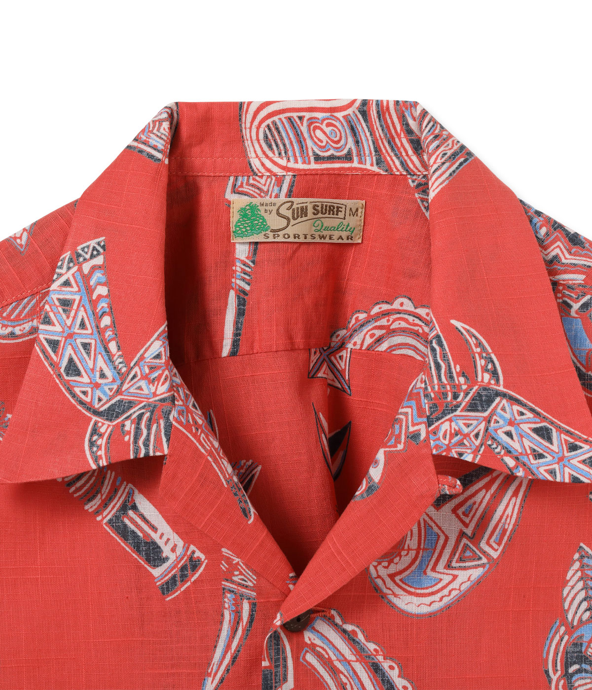 Lot No. SS39502 / COTTON LINEN SLUBYARN OPEN SHIRT ��NATIVE MASK��