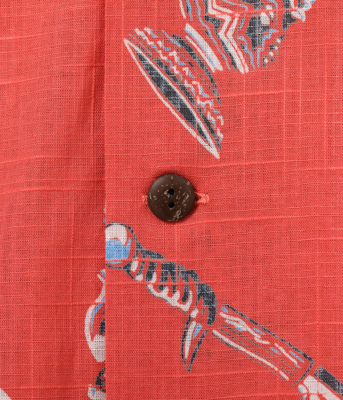 Lot No. SS39502 / COTTON LINEN SLUBYARN OPEN SHIRT ��NATIVE MASK��