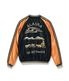 Lot No. TT15790-128 / Late 1950s Style Acetate Souvenir Jacket ��ALASKAN EAGLE�� �� ��DOG SLED��