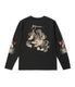 Lot No. TT69819 / LONG SLEEVE SUKA T-SHIRT EMBROIDERED ��DRAGON��