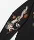 Lot No. TT69819 / LONG SLEEVE SUKA T-SHIRT EMBROIDERED ��DRAGON��