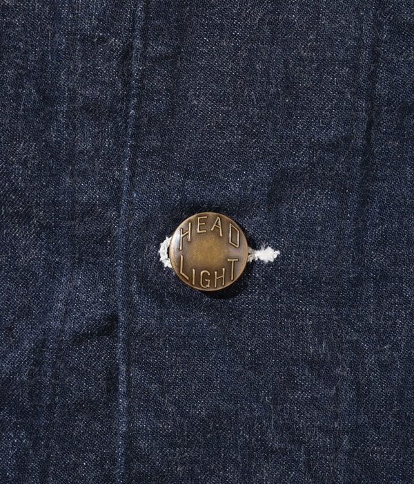 Lot No. HD15464 / HEADLIGHT 11oz. BLUE DENIM 1930's WORK COAT