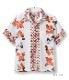 Lot No. SS38568 / RAYON HAWAIIAN SHIRT ��POLYNESIAN BORDER��