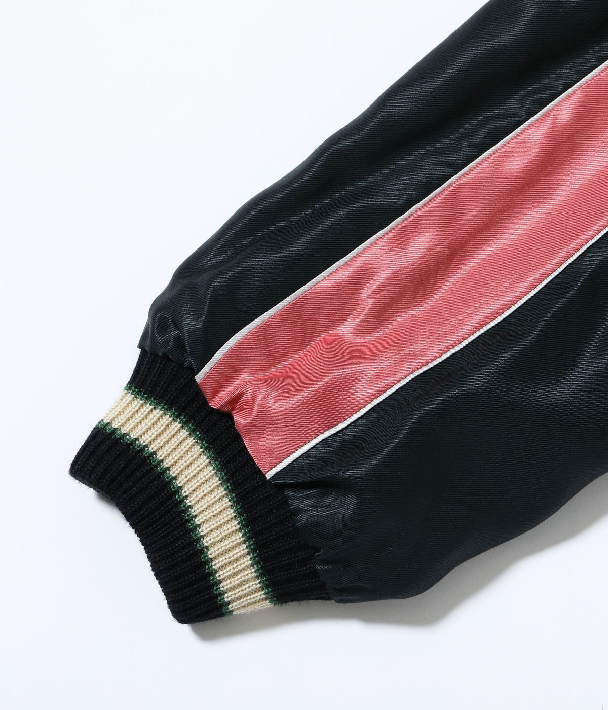 Lot No. TT15790-145 / Mid 1950s Style Acetate Souvenir Jacket ��EAGLE & TIGER�� �� ��ROARING TIGER��