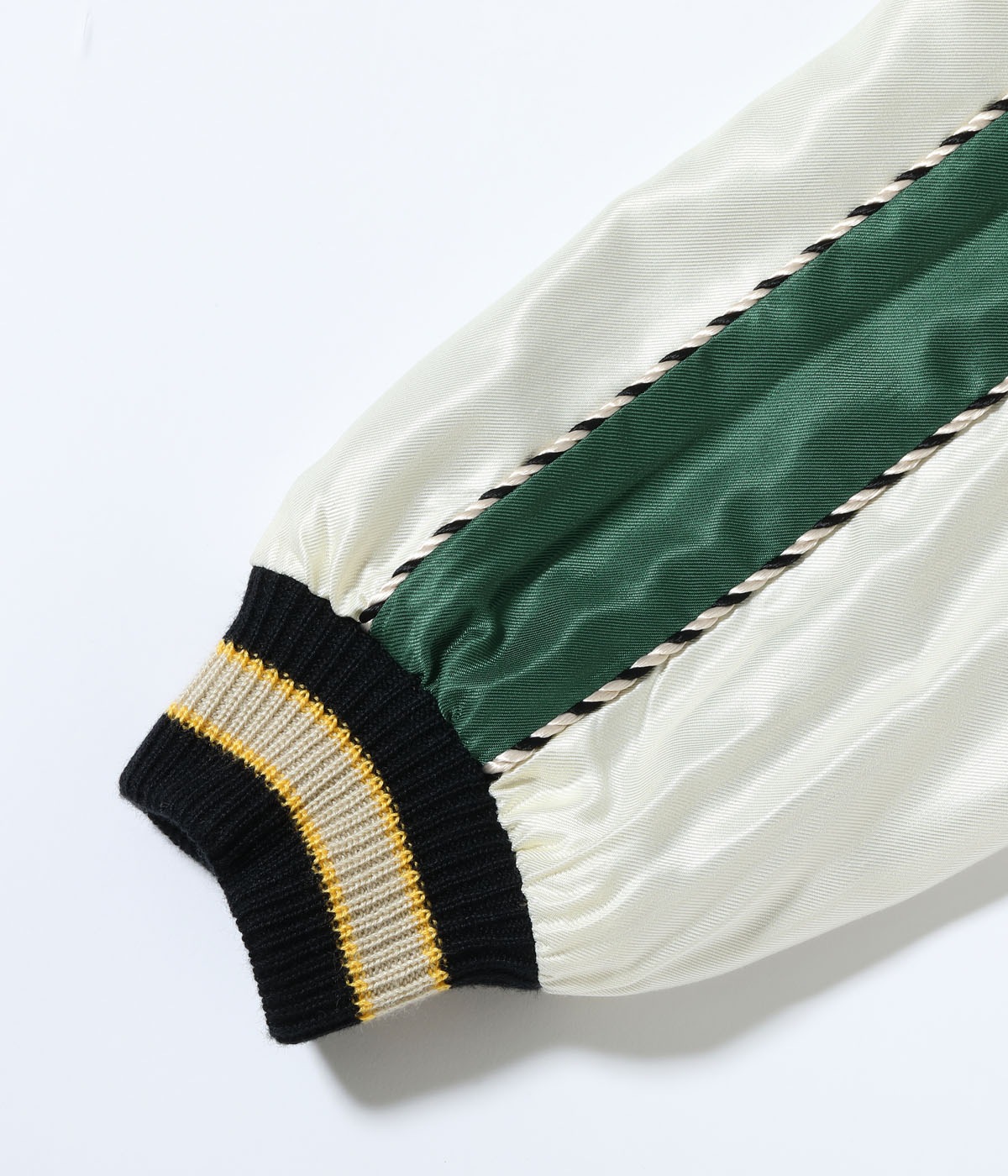 Lot No. TT15790-145 / Mid 1950s Style Acetate Souvenir Jacket ��EAGLE & TIGER�� �� ��ROARING TIGER��