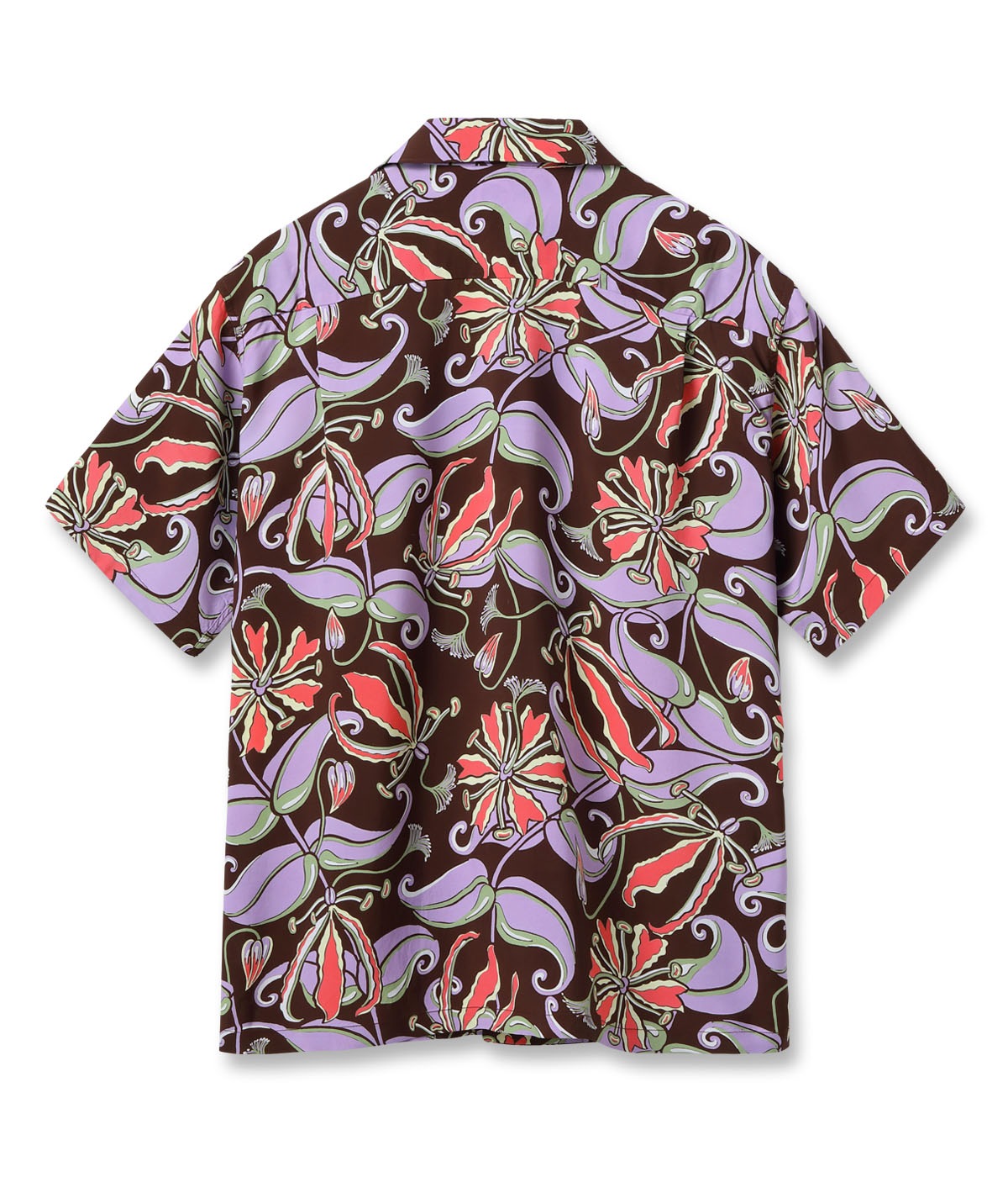 Lot No. SS39619 / RAYON HAWAIIAN SHIRT ��SPIDER LILY��