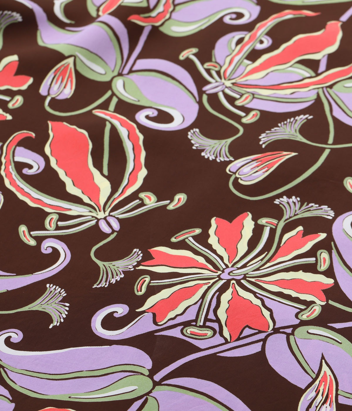 Lot No. SS39619 / RAYON HAWAIIAN SHIRT ��SPIDER LILY��