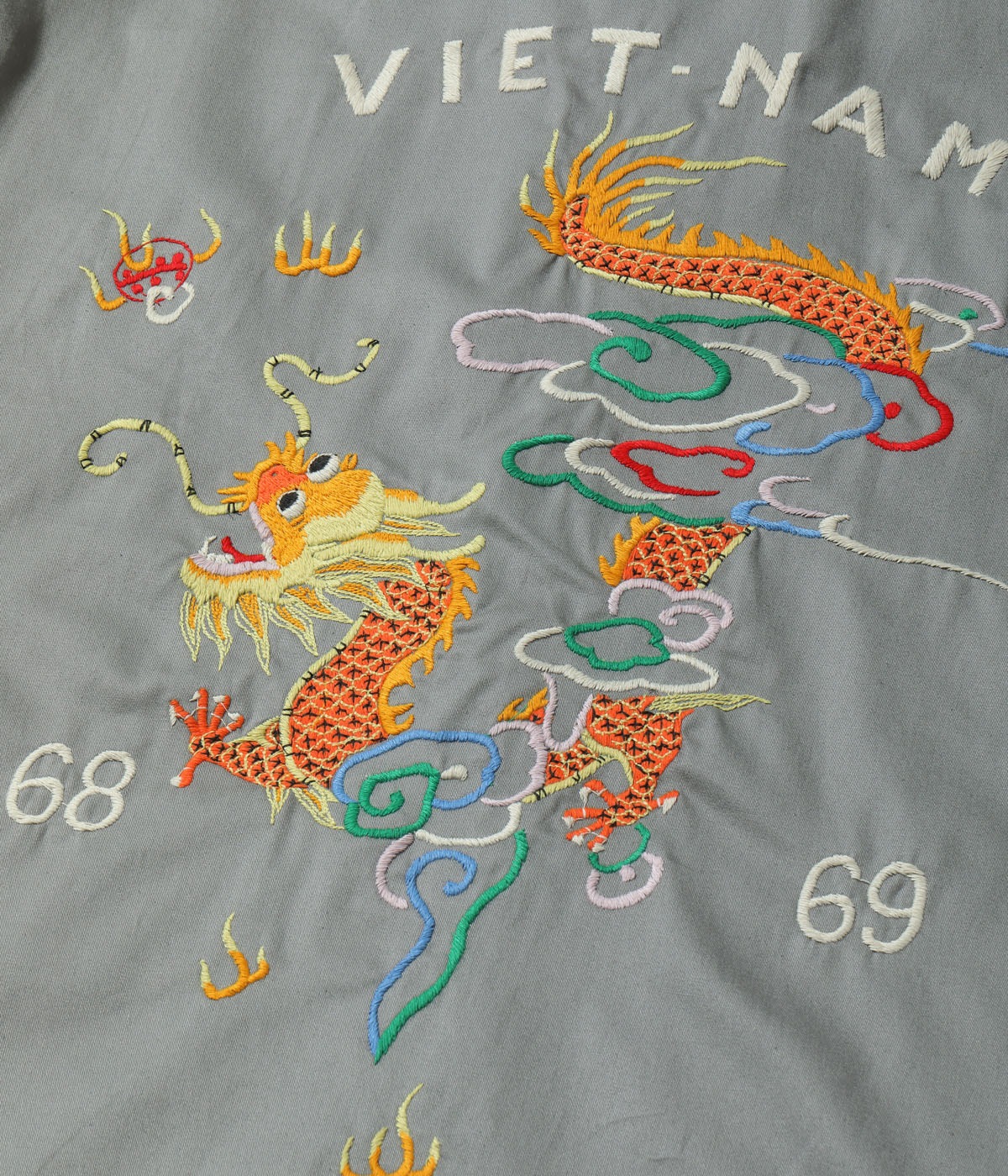 Lot No. TT15879 / Late 1960s Style Cotton Vietnam Jacket ��DRAGON��