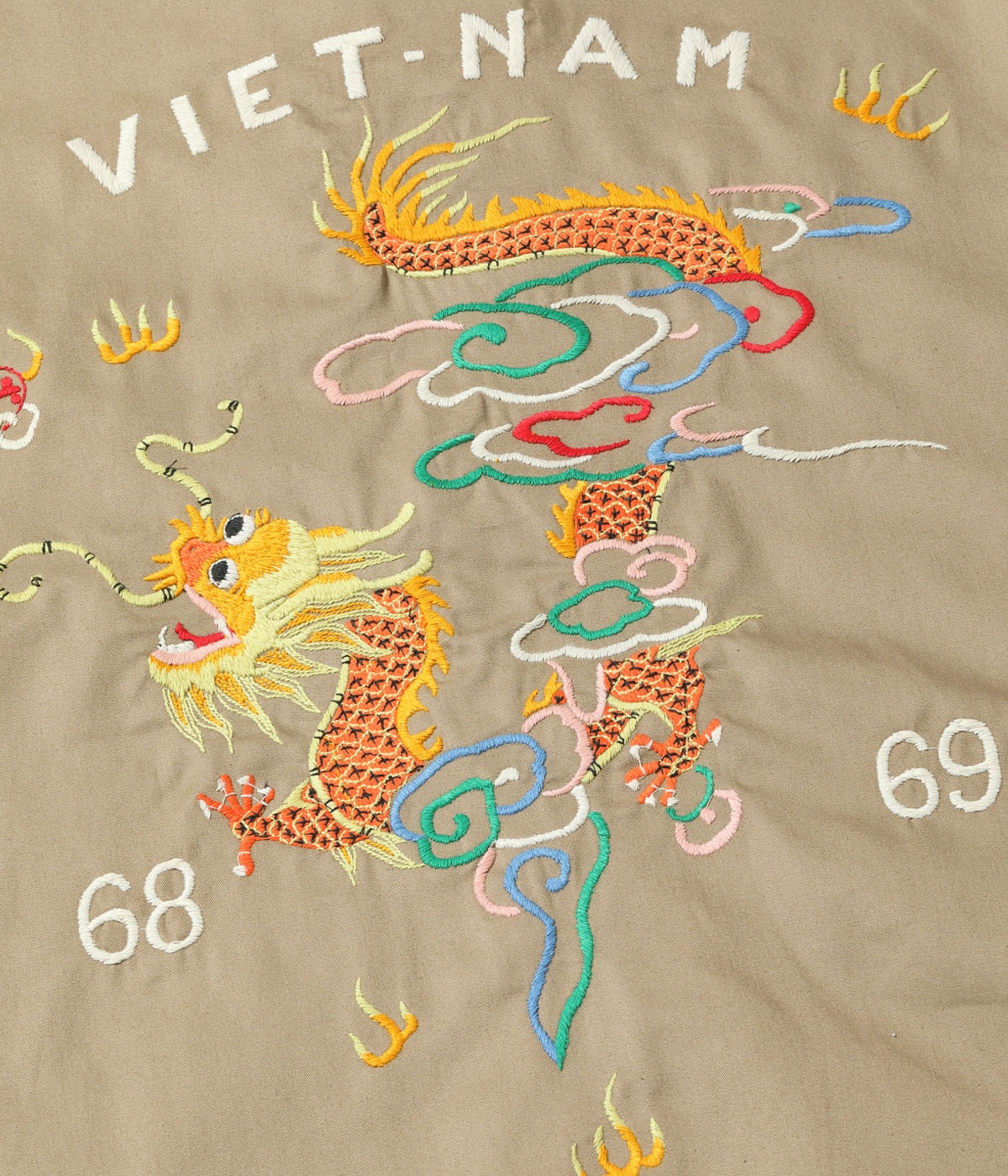 Lot No. TT15879 / Late 1960s Style Cotton Vietnam Jacket ��DRAGON��