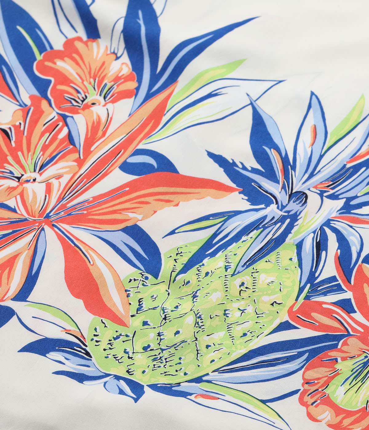 Lot No. DK39638 / DUKE KAHANAMOKU SPECIAL EDITION ��ORCHID AND PINEAPPLE�� (SHORT SLEEVE)