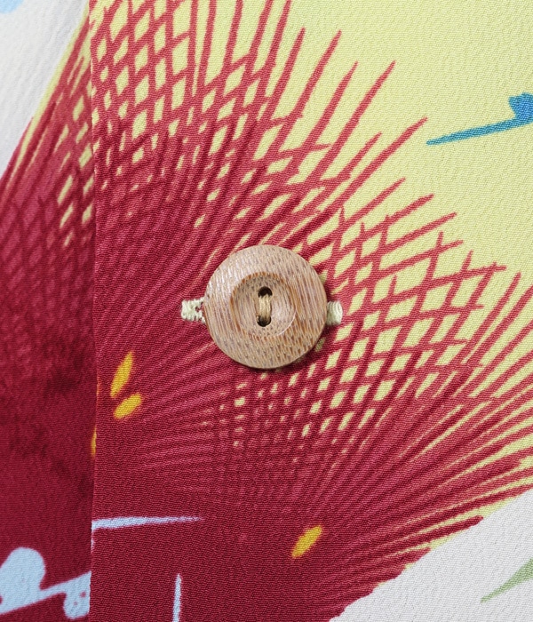 Lot No. SS38569 / RAYON HAWAIIAN SHIRT ��SPARROW FLY AROUND��