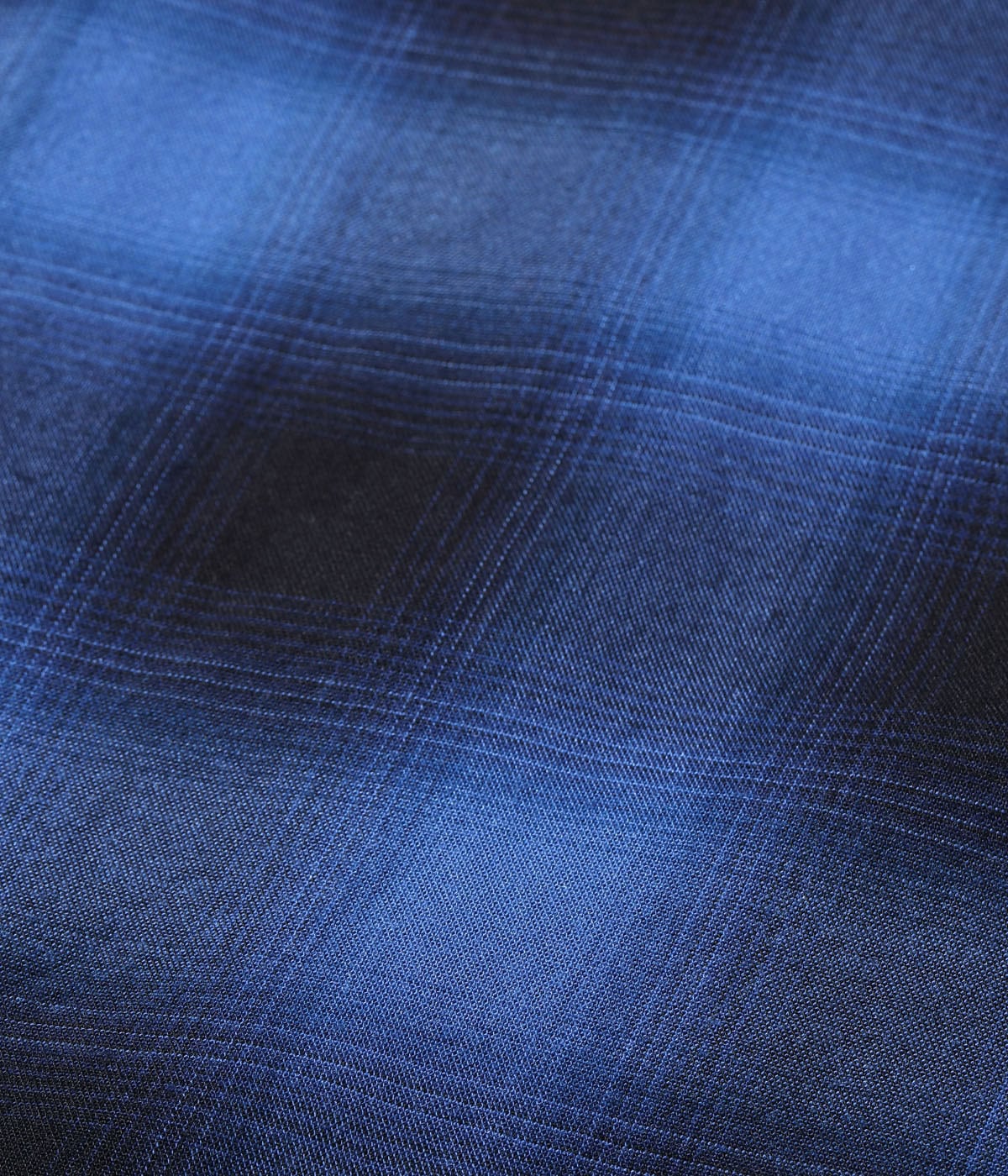 Lot No. SC39297 / RAYON OMBRE CHECK OPEN SHIRT