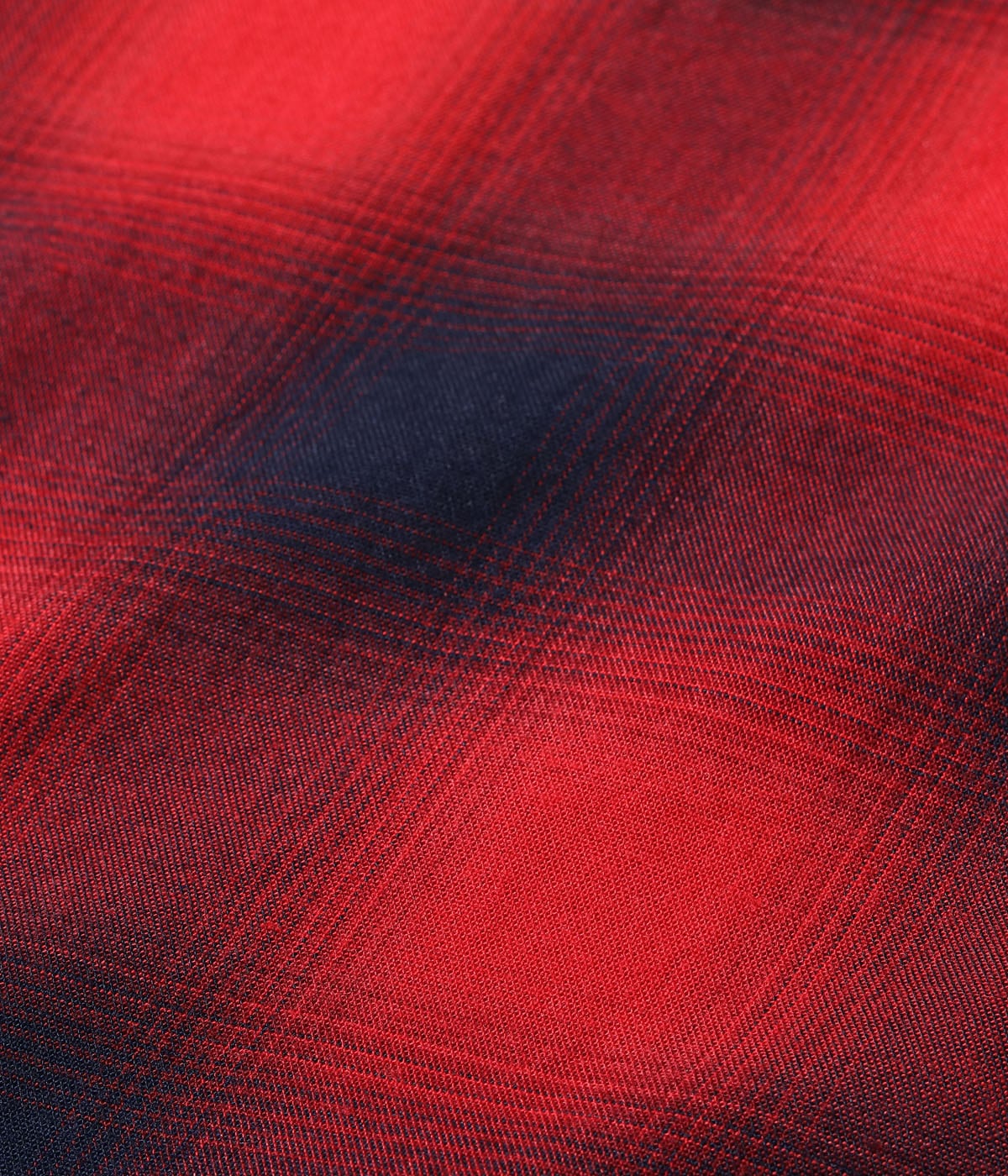 Lot No. SC39297 / RAYON OMBRE CHECK OPEN SHIRT