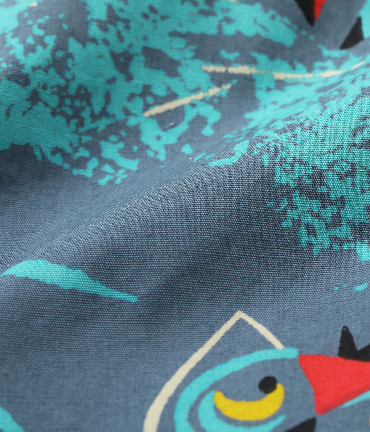 Lot No. SH39494 / TYPEWRITER COTTON OPEN SHIRT OWL
