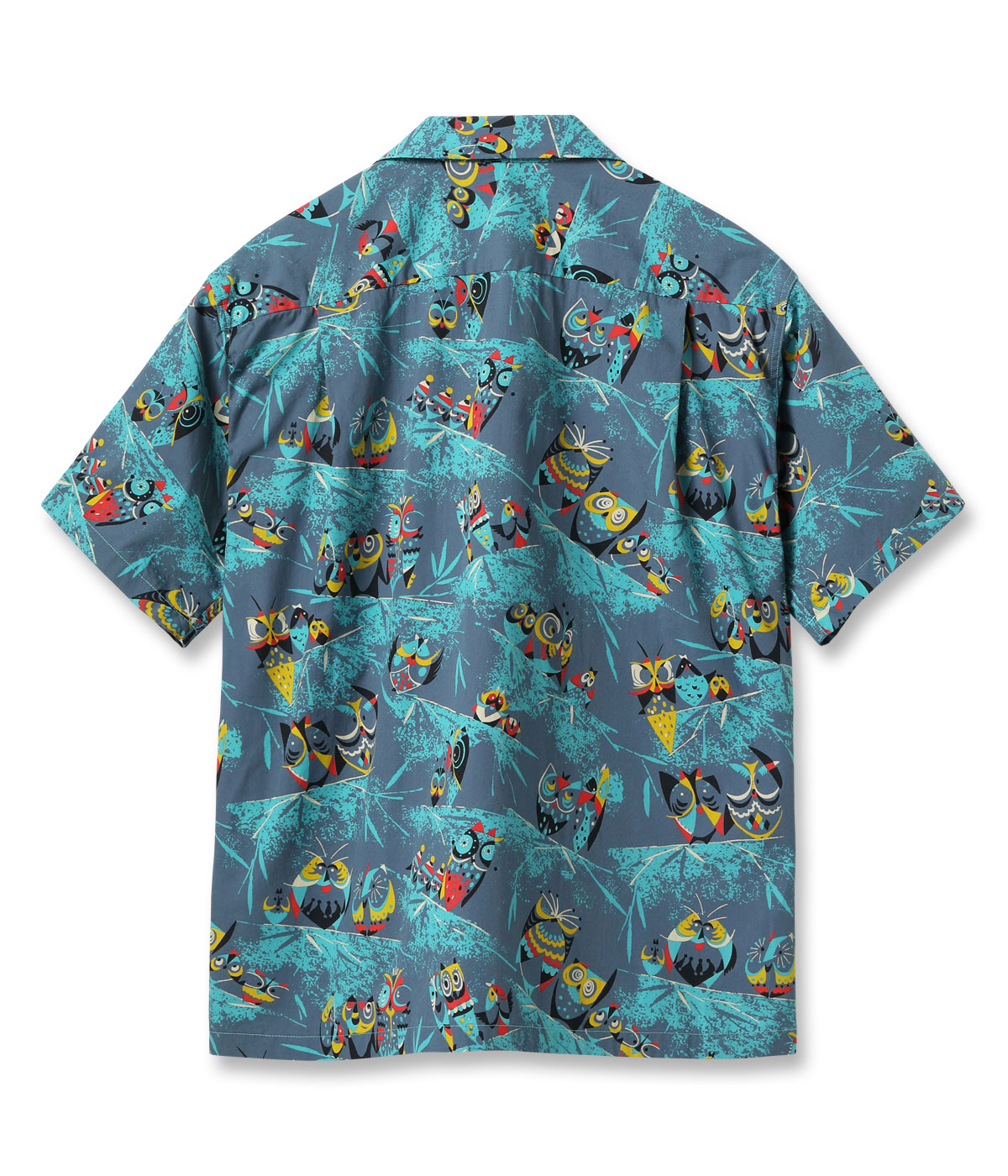 Lot No. SH39494 / TYPEWRITER COTTON OPEN SHIRT OWL