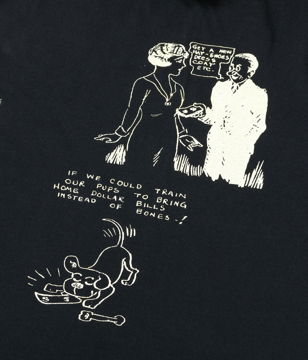 Lot No. SC79584 / 1920's CARTOON T-SHIRT ��AMONG OURSELVES��