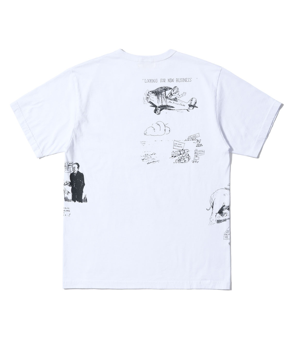 Lot No. SC79584 / 1920's CARTOON T-SHIRT ��AMONG OURSELVES��