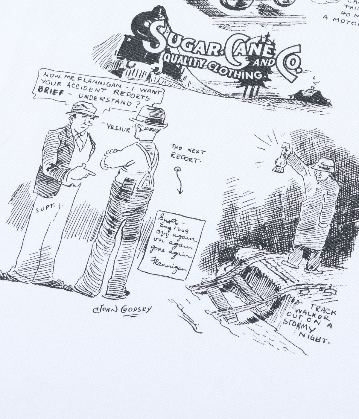 Lot No. SC79584 / 1920's CARTOON T-SHIRT ��AMONG OURSELVES��