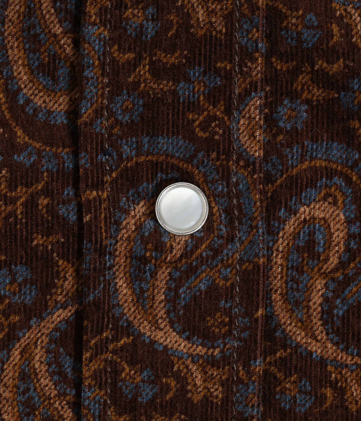 Lot No. SC29786 / PRINTED CORDUROY WESTERN SHIRT