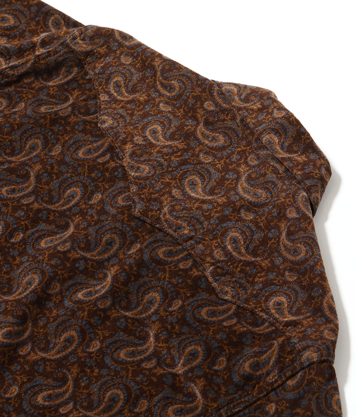 Lot No. SC29786 / PRINTED CORDUROY WESTERN SHIRT