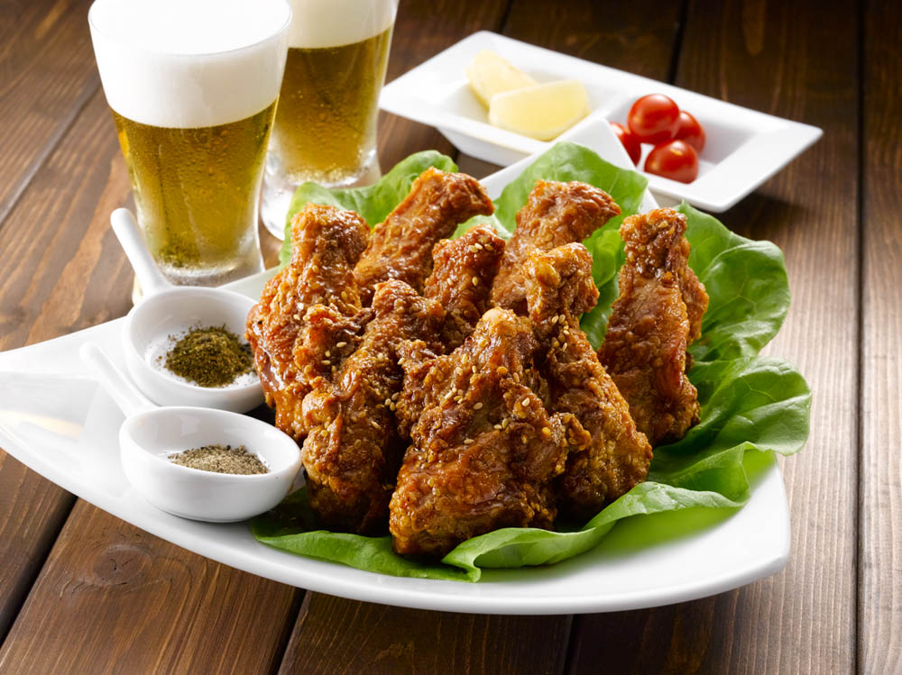 三河赤鶏手羽もと唐揚（ピリ辛風味）　D-464