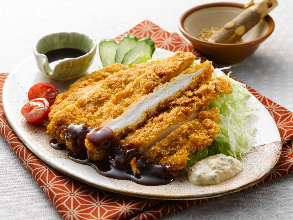 三河赤鶏チキンカツ  ６枚（味噌ソース付き）　D-454