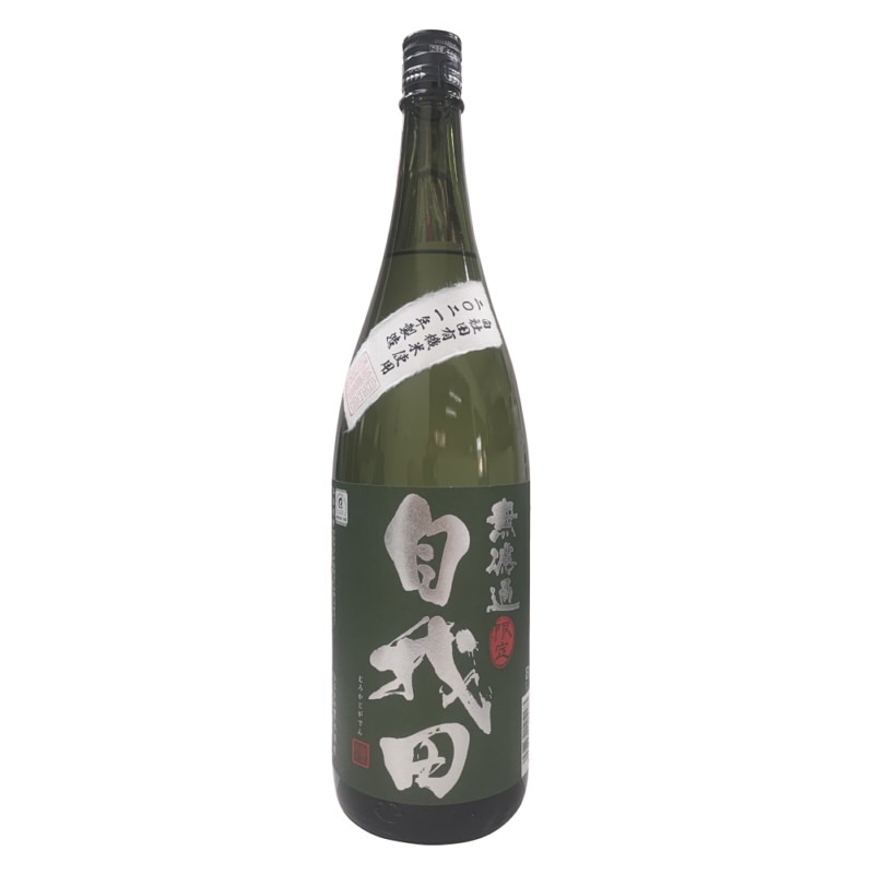 【有機米焼酎】自我田 25度  1,800ml【2023年】