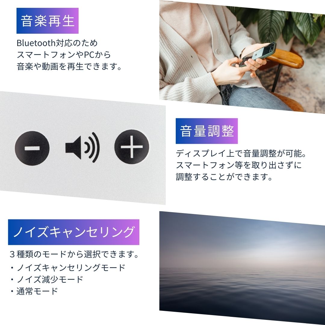 LEDディスプレイ付き ワイヤレスイヤホン | 家電・雑貨