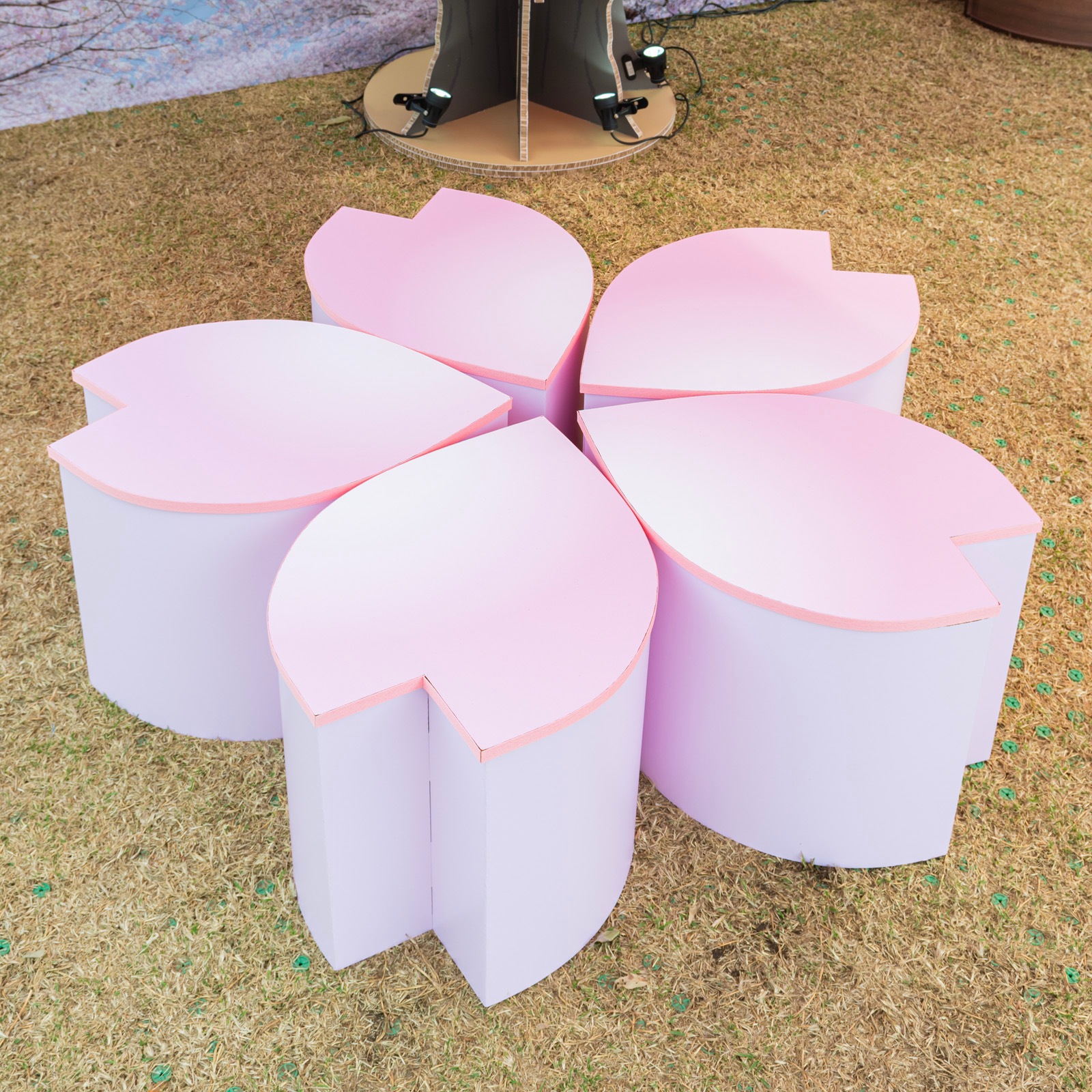 桜ベンチ