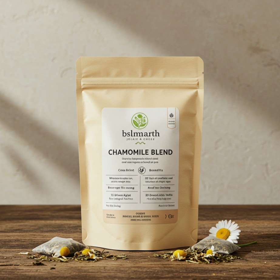 カフェの朝 カモミールブレンドティー