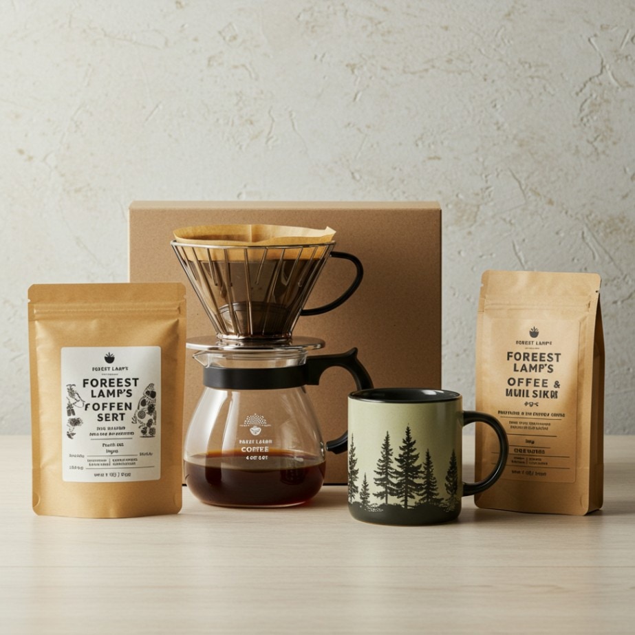 森のドリップギフトセット（ケトル・マグ付き）