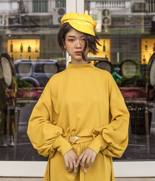セール商品・ワンピース【yellow】割引期間終了