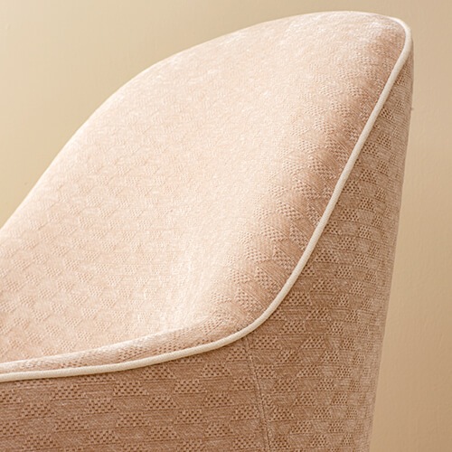 一人掛けソファ ピンク