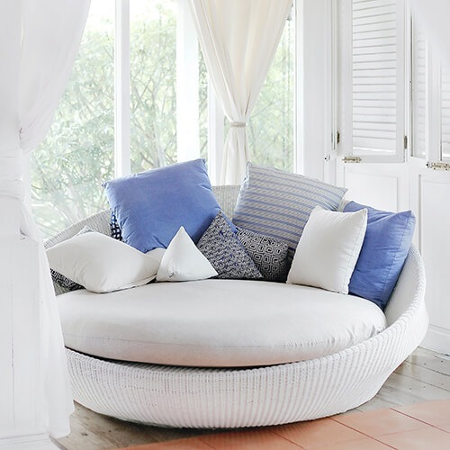 デザイナーズソファ ホワイト