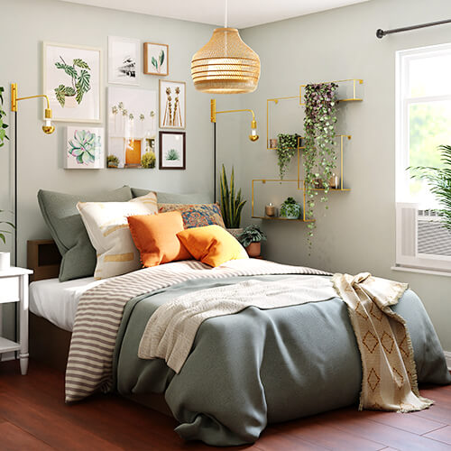 木製ベッド ハイタイプ