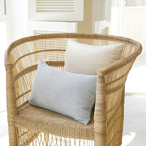 クッション グレー