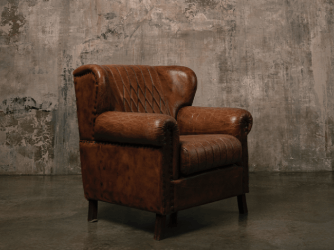 グランデュアル・レザーソファー