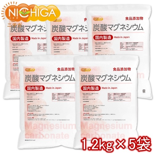 ú���ޥ��ͥ����� ������¤ 1.2����5�� ����ź��ʪ Magnesium carbonate ���ߤ� NICHIGA(�˥���) TK4