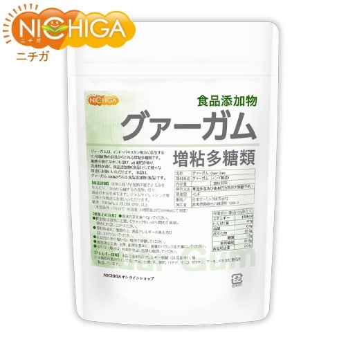 ���������� (Guar Gum) 150�� ��Ǵ¿���� ����ź��ʪ ��Ǵ�� ����� ���벽�� [02] NICHIGA(�˥���)