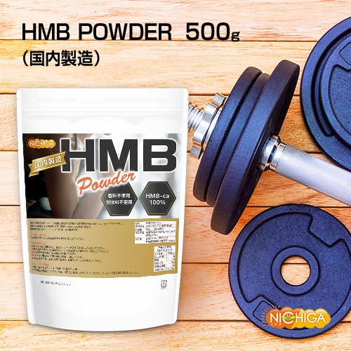 HMB POWDER�ʹ�����¤�� 500�� �����Ի��� ��̣���Ի��� HMB-ca 100�� �Υ�ե졼�С� [02] NICHIGA(�˥���)