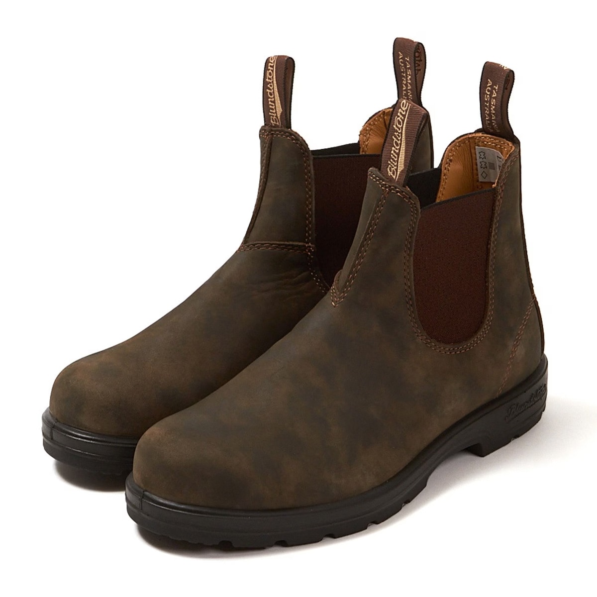 ブランドストーン 585267 RUSTICBROWN サイドゴアブーツ メンズ