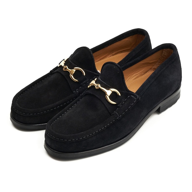 ダニエル・レポリ 92 NERO ビットローファー メンズ