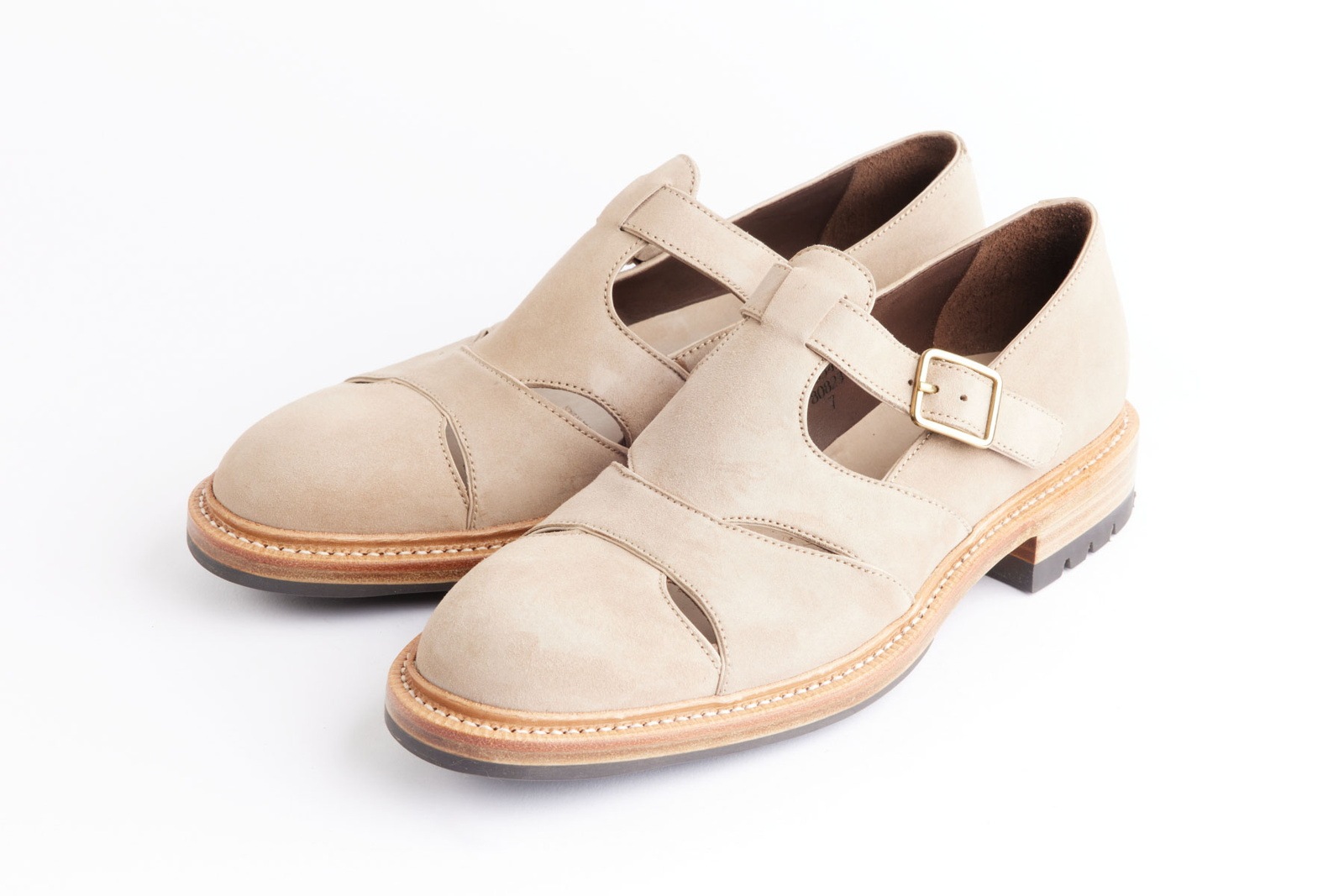 SALE】カルミーナ 80823 CAMEL グルカサンダル メンズ[サイズ交換不可 
