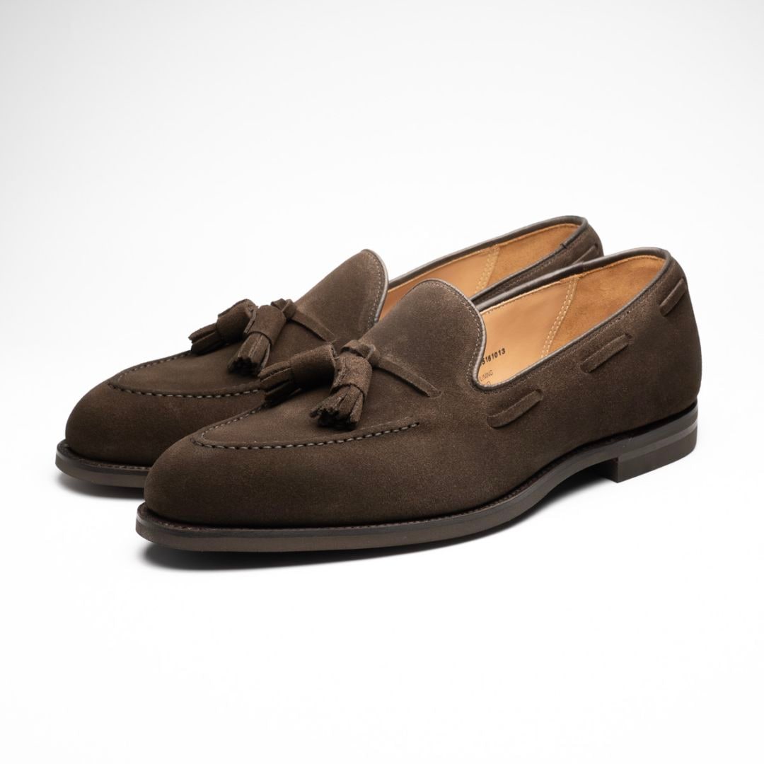 クロケット＆ジョーンズ キャベンディシュ3|CAVENDISH 3 DARKBROWN タッセルローファー メンズ