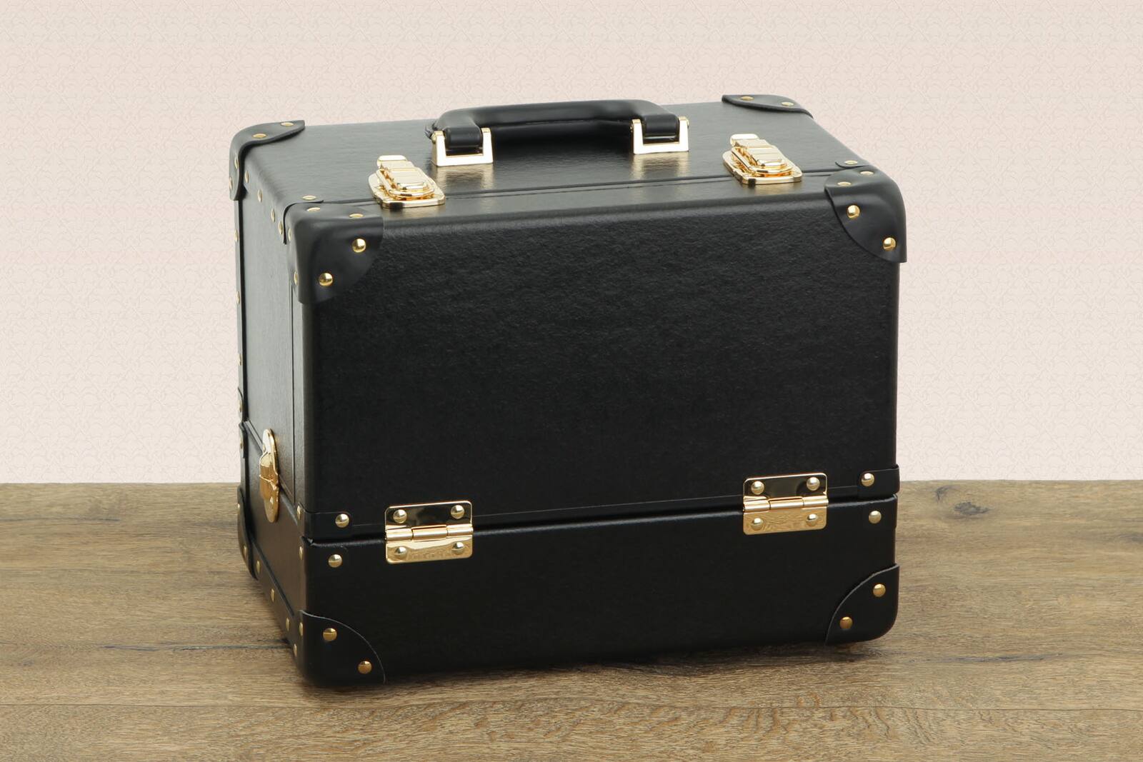 タイムボイジャー シューケア用品収納ボックス BLACK メンテナンス