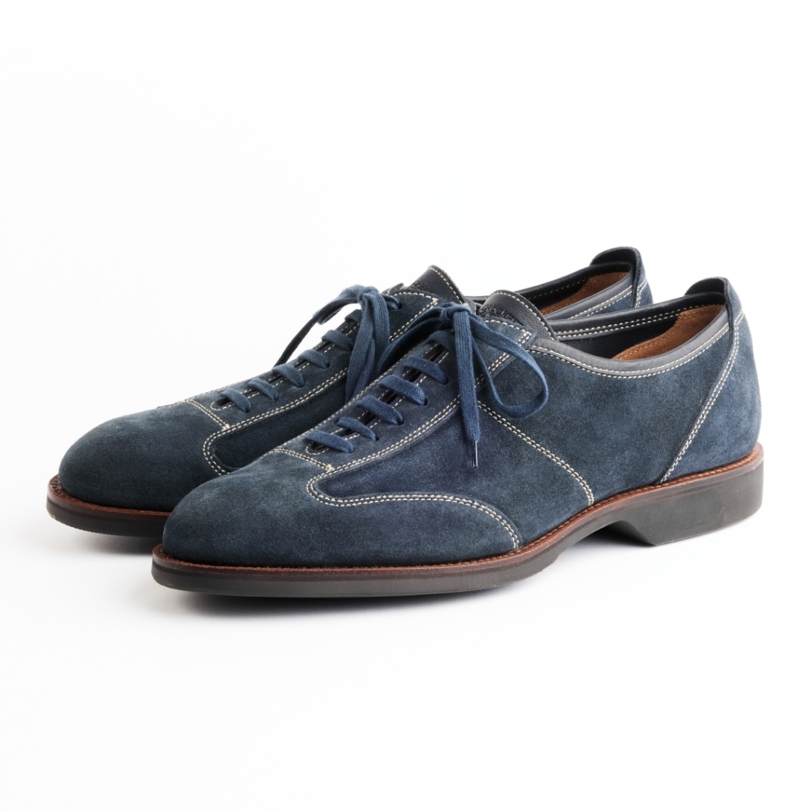 【7月下旬入荷予定】クロケット＆ジョーンズ ボウランド|BOWLAND INDIGO レザースニーカー メンズ