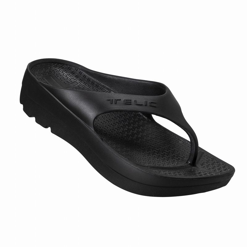テリック W-FLIPFLOP BLACK リカバリーサンダル ユニセックス[サイズ交換不可]