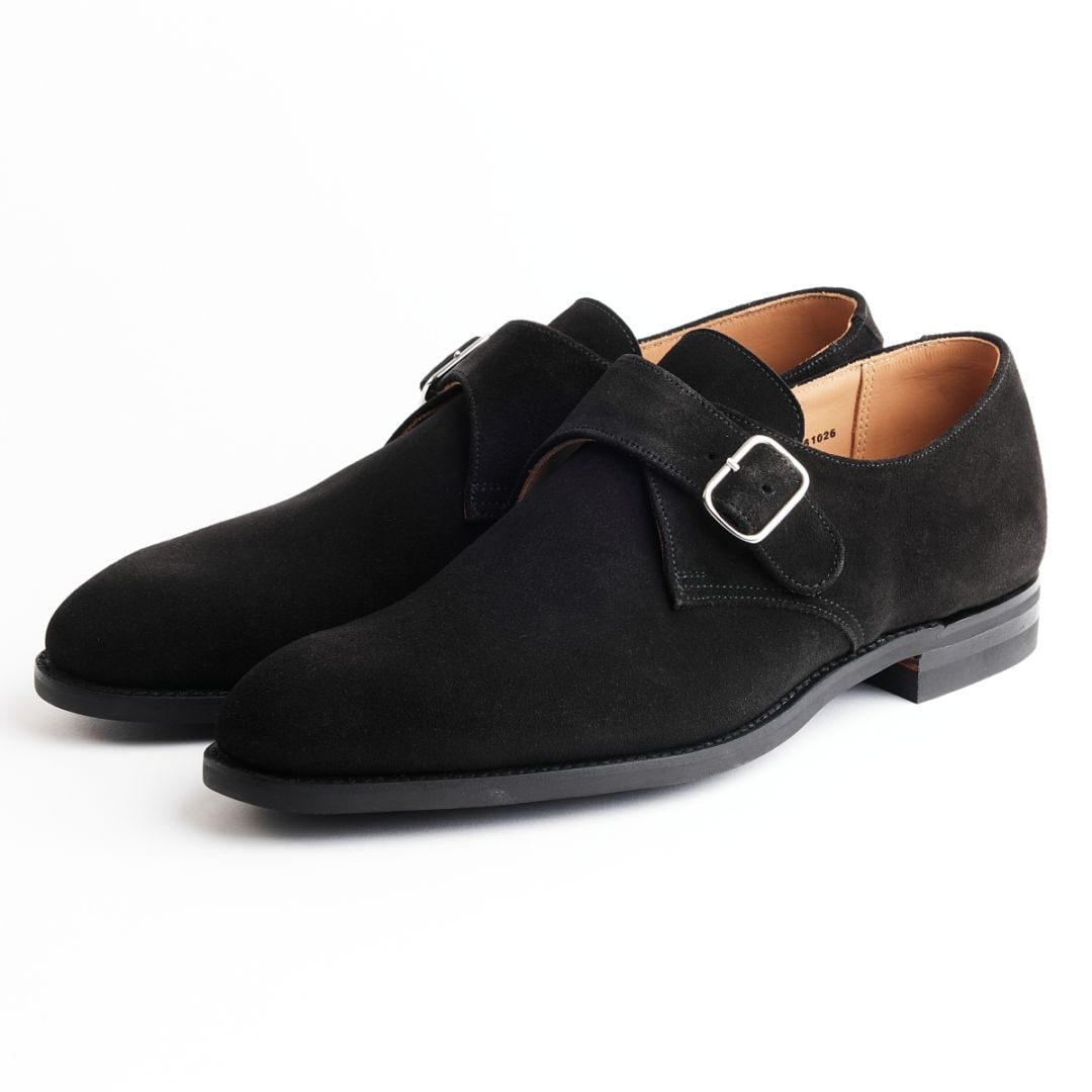 CROCKETT&JONES MALVERN 3 モンクストラップ マルバーン クロケット&ジョーンズ マルバーン3|MALVERN 3 BLACK シングル