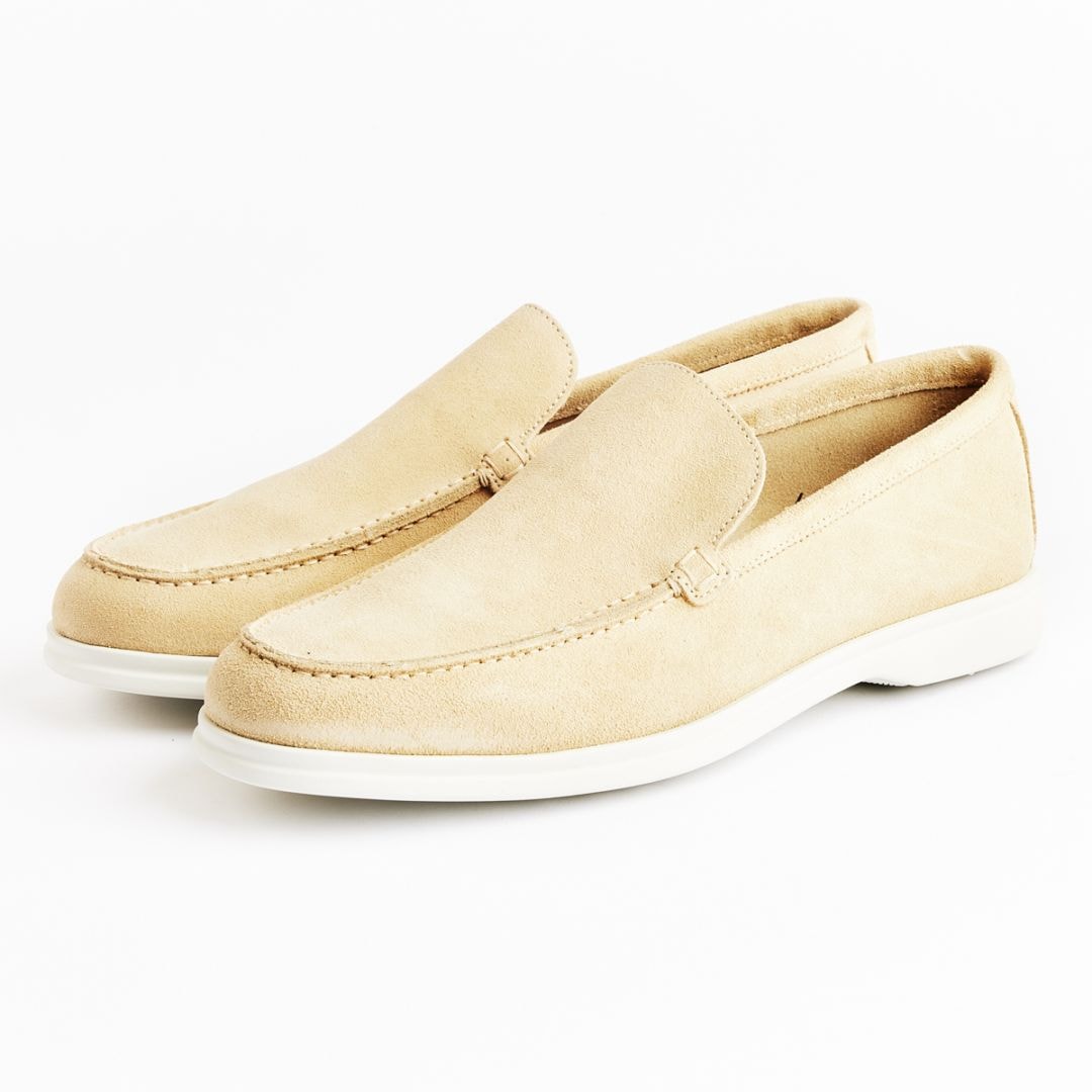 アントニオルフォ INAS-3 BEIGE レザースニーカー メンズ